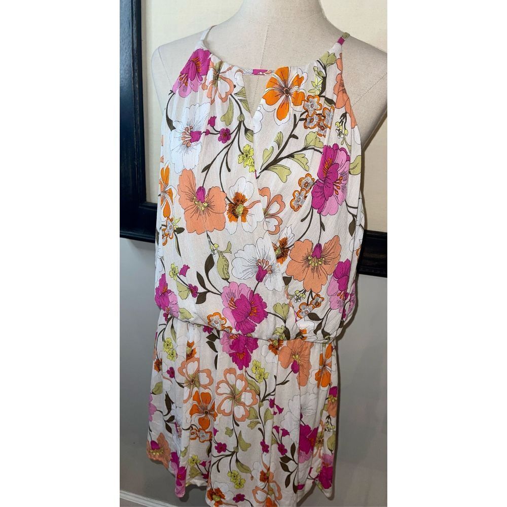 BCX Juniors Floral Romper - XL